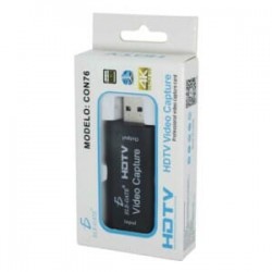Tarjeta de captura para audio y video con resolución 1080 full hd, de hdmi a usb / con.76
