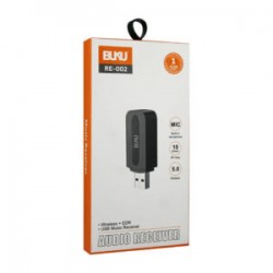 Receptor inalámbrico de audio buku, auxiliar