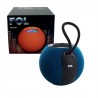 Bocina esférica bluetooth fol de 4 pulgadas 5 watts de potencia con luces rgb y correa, variedad de colores / fs-s131