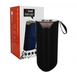 Bocina bluetooth portátil xinmi en forma de cilindro fm/usb/tf xm-111