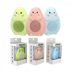 Mini bocina bluetoth en forma de aguacate, variedad de colores / multifunctional wireless speaker / yx394