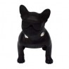 Bocina bluetooth en forma de perro chico con collar y ranuras para sd y usb, variedad de colores / ch-m12