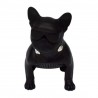 Bocina bluetooth en forma de perro chico con collar y ranuras para sd y usb, variedad de colores / ch-m12