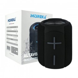 Bocina altavoz cilíndrico moreka bluetooth con ranuras para sd y usb, variedad de colores / m-350