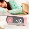 Reloj despertador bocina bluetooth ele-gate con ranura para micro sd, variedad de colores / bc.27