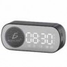 Reloj despertador bocina bluetooth ele-gate con ranura para micro sd, variedad de colores / bc.27