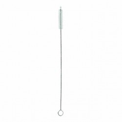 2 Popotes Y 1 Cepillos Acero Inoxidable Metal 21 Cm / R684