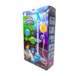 Micrófono ajustable infantil mp3 con luces y sonido, 80cm / fh239-1
