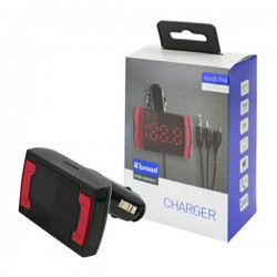 Plug encendedor kbroad transmisor wireless mp3 con pulpo auxiliar, v8 y cargador delgado / kcb-920