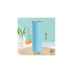 Vaso termo de acero inoxidable + popote, variedad de colores vas.25