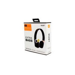 Audífonos diadema inalámbricos extra bass con puerto para tarjeta tf, fm, mp3, radio y materiales de acero inoxidable, variedad 