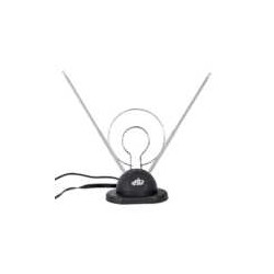 Antena de conejo para televisión con doble aro / hl-tx5519