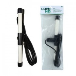 Antena hd corta con cable coaxial 2m lumihd mod-altcsa-hd