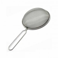 1pza Colador metálico de acero inoxidable zc-0146