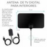 Antena de tv digital hd 1080p portátil para interiores jdh.05