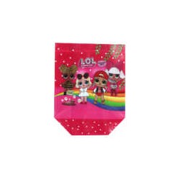 Bolsa ecológica chica de plástico 22x28cm, variedad de diseños, personajes y colores / y-198-14 / R1209