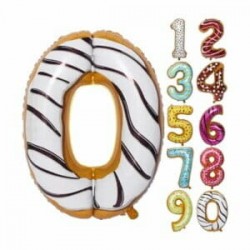 1pza Globo numérico de galleta hw-315 / GRANILLO / PASTEL / CHISPAS / DONA / GRANULILLO / PASTELILLO