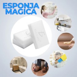 Esponja magica de limpieza nano, paquete 10 pzas / hog.167