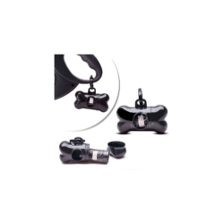 Llavero dispensador en forma de hueso para bolsas sanitarias de mascota, variedad de colores / mas.19.2