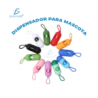 Llavero dispensador pequeño de bolsas sanitarias desechables para mascota, variedad de colores / mas.19