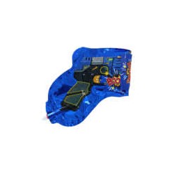 1pza Pistola inflable lanza confeti, variedad de diseños / lf-lpq5236 / q-1631