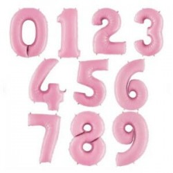 1pza Globo de numero 32 c-98 / R1206 / letter 9 / ballon / easy self seal