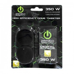 Par de mini bocinas redondas para carro automóvil de 350 watts / zamkio