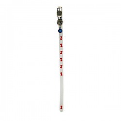 1pza Mini collar de plástico para perro con diseño de huesos jr1225