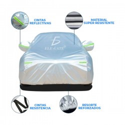 Funda cubierta ele-gate con líneas reflejantes para protección de automóvil 4.8×1.9×1.9 metros / hog.169.3