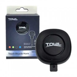 Claxon touch recargable para bicicleta, variedad de colores / vot-y06