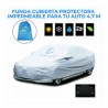 Funda cubierta ele-gate con líneas reflejantes para protección de automóvil 4.7×1.6×1.7 metros / hog.169