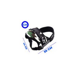 Pechera de tela para perros de talla chica, variedad de colores / senior pet dog