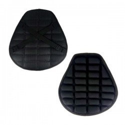 Asiento cojín acolchonado color negro para automóvil / ze-1298