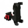Soporte universal 360° de plástico ajustable a manubrio de motocicleta o bicicleta, variedad de colores / bt-1008