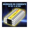 Inversor de corriente con cargador ups 12vdc / 110vac con potencia de 500w