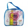 Kit maletín de baño para bebé con talco, aceite, jabón, shampoo y crema / baby care series / i758