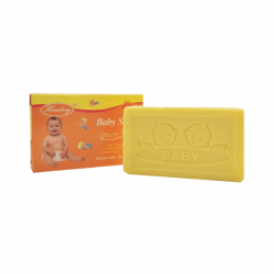Jabón en barra con esencia de leche para bebé 80g / harubery / 600671