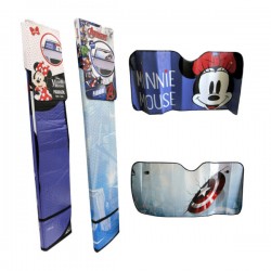 Cubre parabrisas parasol frontal con diseño de personajes 140x70cm, variedad de diseños / hma-ps1 / hma-ps5