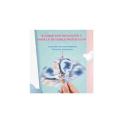 Brazalete arnés de seguridad anti extravió para niños con resorte estirable, variedad de colores