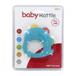 Sonaja mordedera en forma de dinosaurio para bebé, variedad de colores / xqs2032a-6