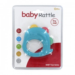 Sonaja mordedera en forma de dinosaurio para bebé, variedad de colores / xqs2032a-6