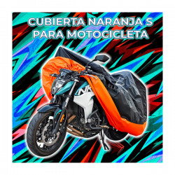 Funda protectora para motos y bicicletas impermeable con repelente uv talla s, variedad de colores / hog.274.s