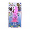 Chupón + cadena sujetadora con broche para bebé, variedad de colores bb6214