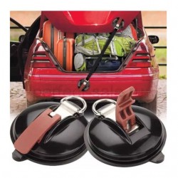 Caja con 2 anclas de succión para sujetadores tensores de carro automóvil / suction anchor plus