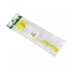 Par de cepillos para biberón de 24cm y 11cm, variedad de colores / bb5792