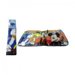 Cubre parabrisas / parasol de coche con diseño de mickey y amigos 140x70cm / h1-ps14a
