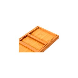 Mesa de madera portátil plegable tipo desayunador, 52x29cm