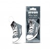 Aromatizante con diseño de tenis y fragancia de black crystal para automóvil / areon / fresh wave / 124451