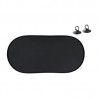 Cubre parabrisas parasol plegable liso tipo malla para automóvil, 50x100cm / 16773