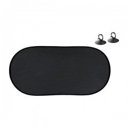 Cubre parabrisas parasol plegable liso tipo malla para automóvil, 50x100cm / 16773